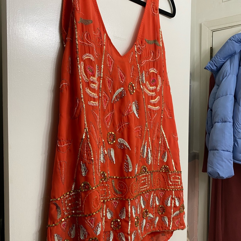Free People Beaded Dress